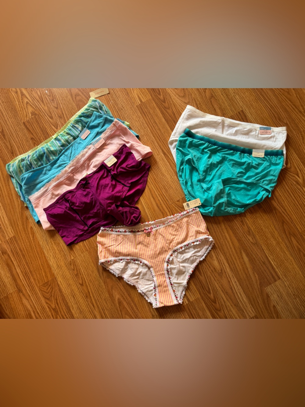 Panty bundle lot of 7 Lane Bryant panties size 14/16.  NWT.  Boy shorts/briefs
